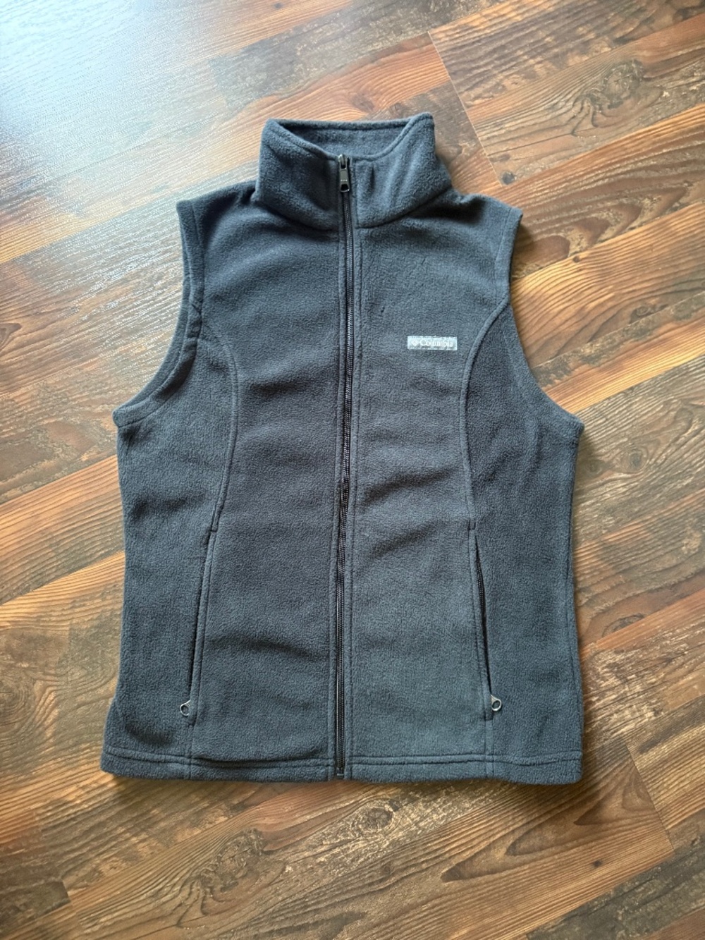 Men's Columbia Fleece Vest - Grey - Size M